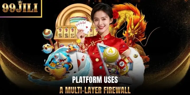 Platform uses a multi-layer firewall